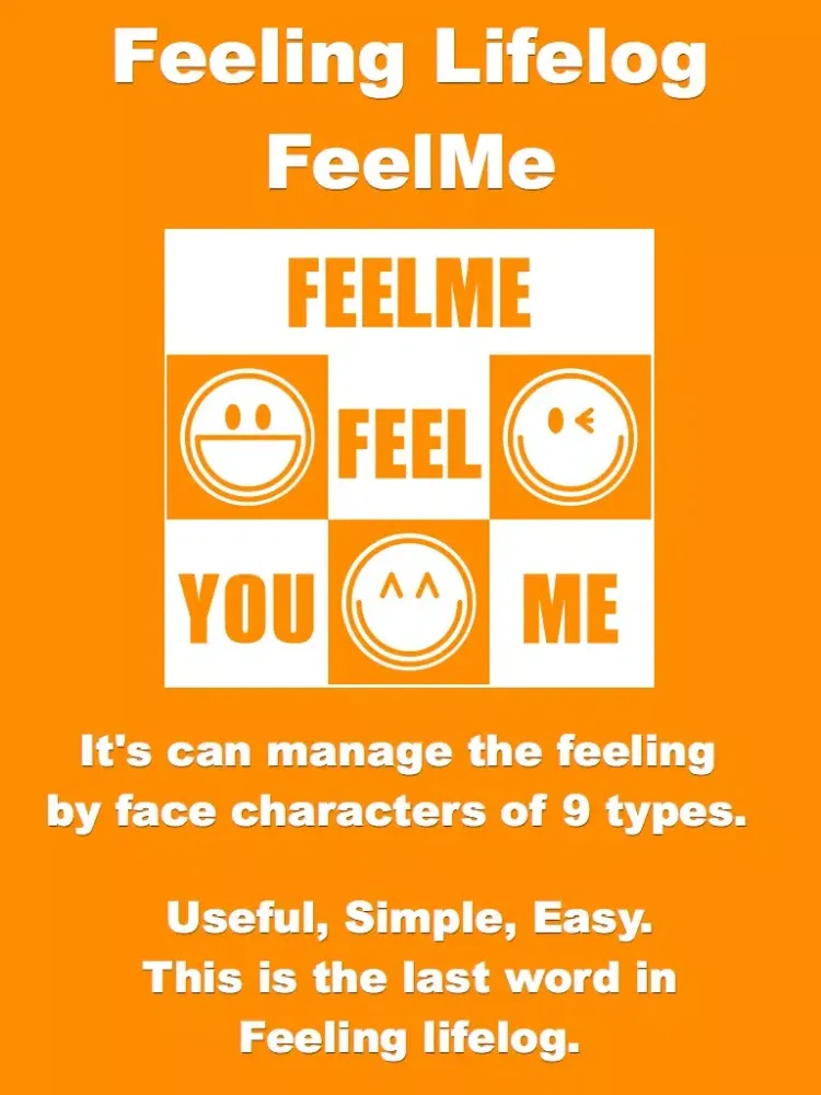 feelme Your feelings life log. everyone's feelings diary, memo, note application iPad  Ekran Görüntüleri