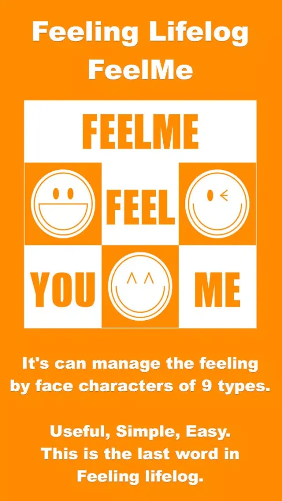 feelme Your feelings life log. everyone's feelings diary, memo, note application Ekran Görüntüleri
