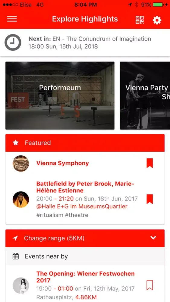 Tangkapan layar Festivality Live Event
