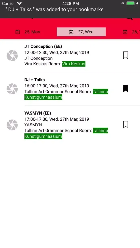 TMW - Tallinn Music Week سکرین شاٹس
