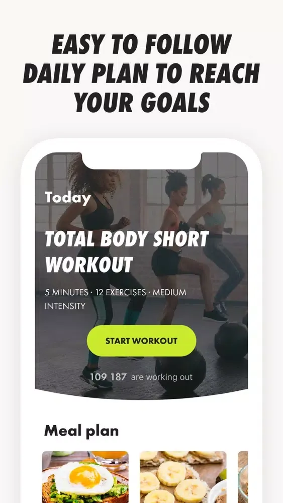 Capturas de tela do FITLESS: 5-Minute Home Workout