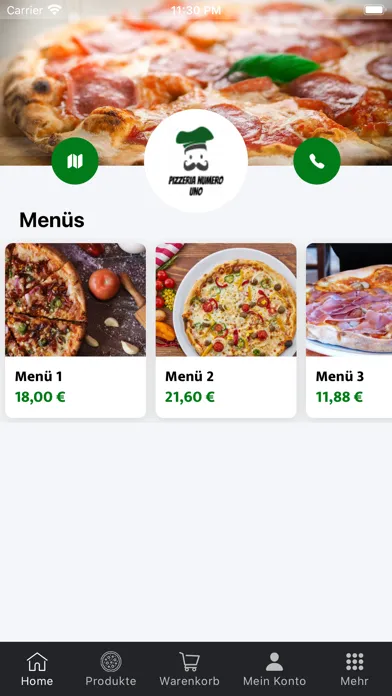 Pizzeria Numero Uno سکرین شاٹس