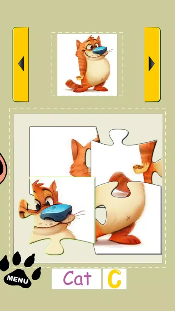 Learn sounds & Names with Cartoon Fun Animals Screenshots
