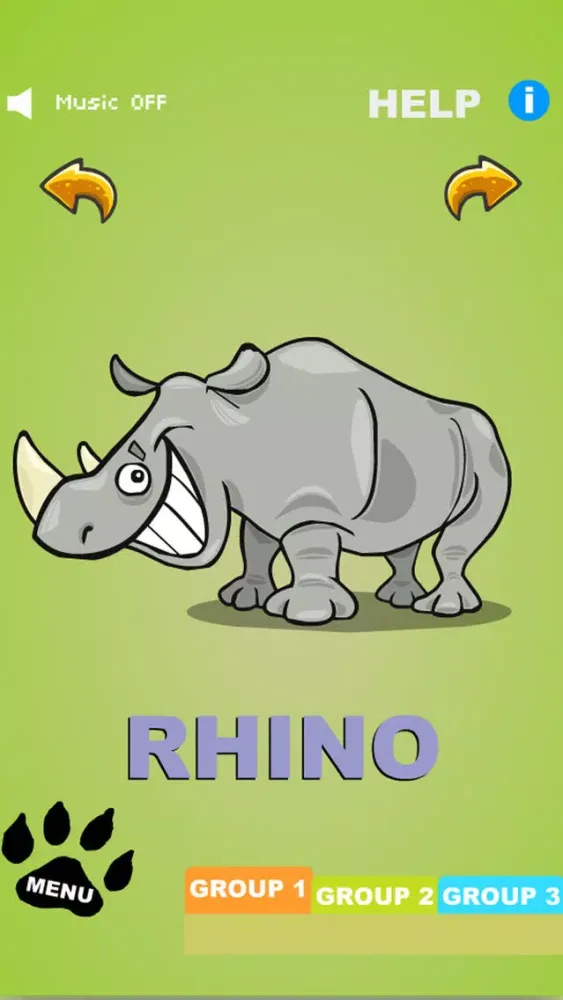 Learn sounds & Names with Cartoon Fun Animals Screenshots