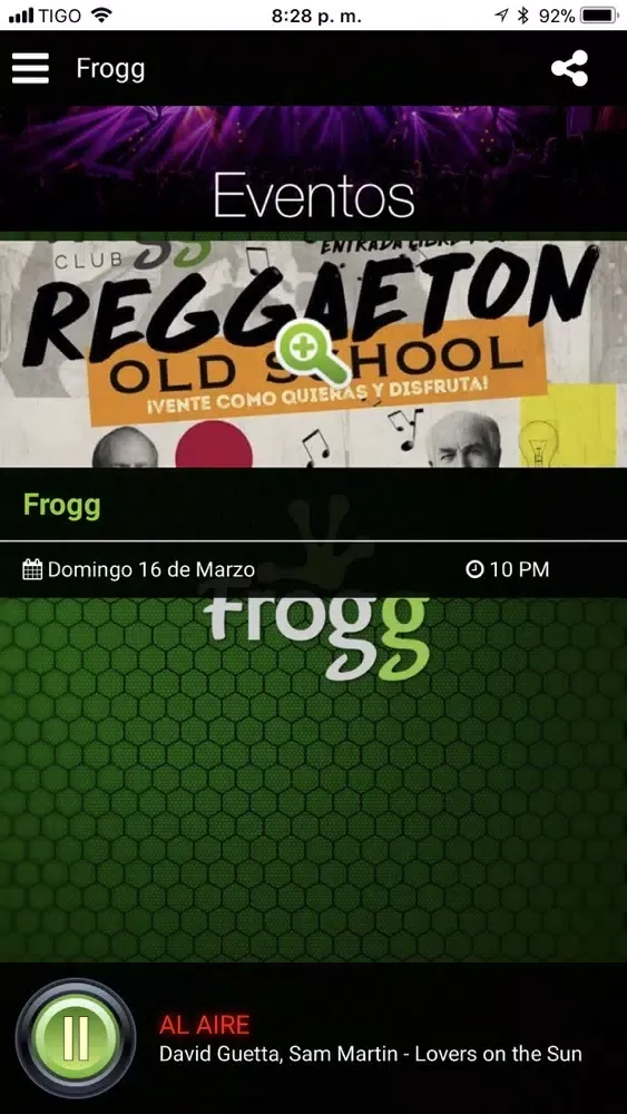 Frogg Radio 스크린샷