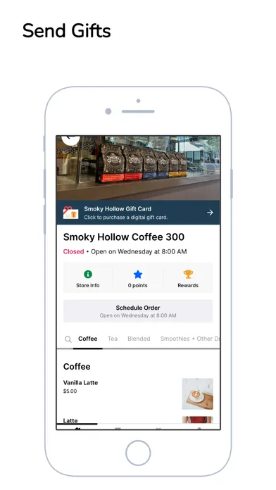 Blue Butterfly Coffee - Order Screenshots