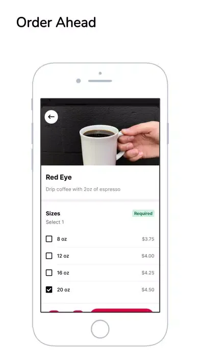 Tangkapan skrin Quills Coffee - Order Ahead