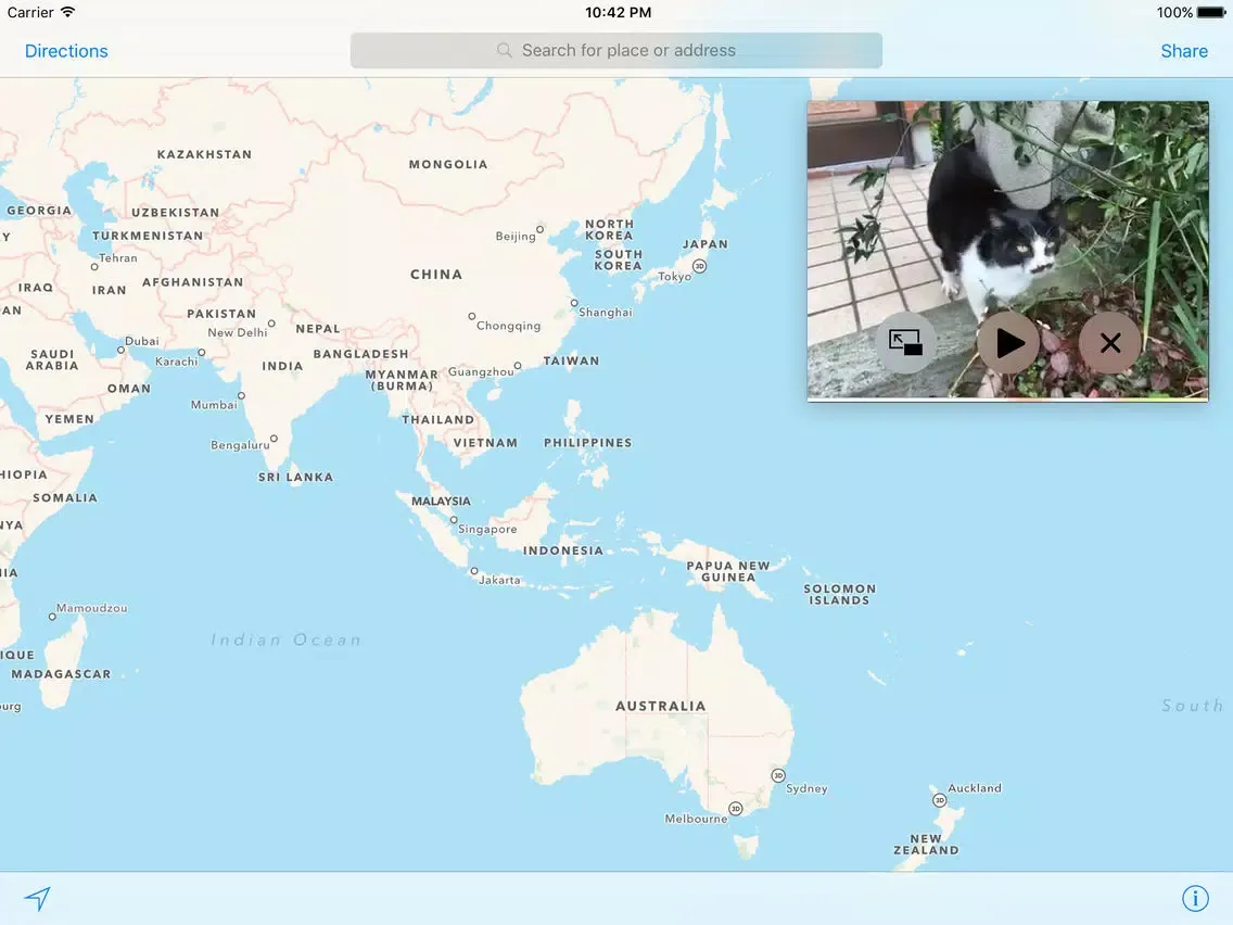 Play video while using another App for YouTube - Gibeon iPad 应用截图
