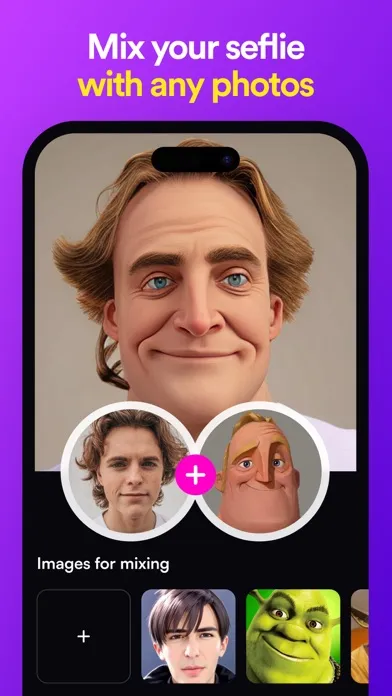 Capturas de tela do Mixer: AI Photo Fusion
