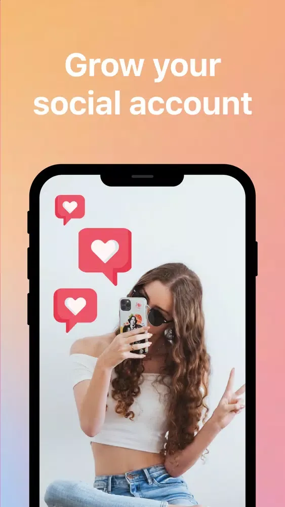 Gain: for tiktok followers سکرین شاٹس