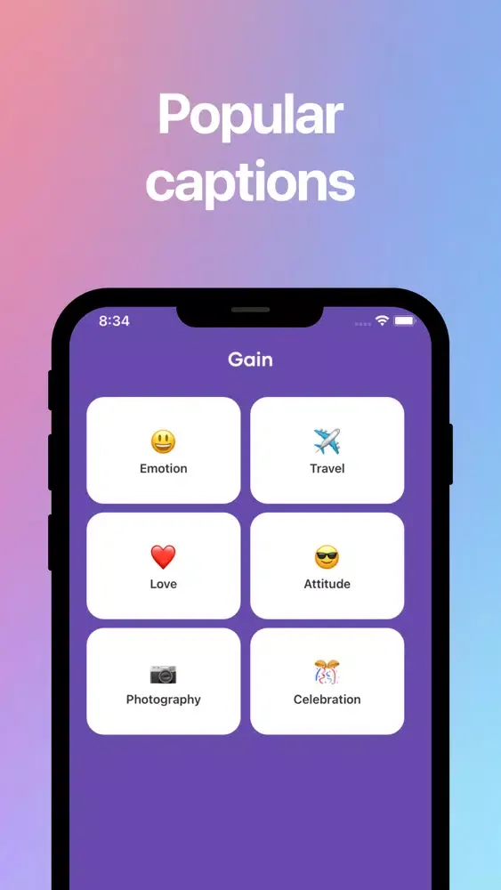 Gain: for tiktok followers سکرین شاٹس