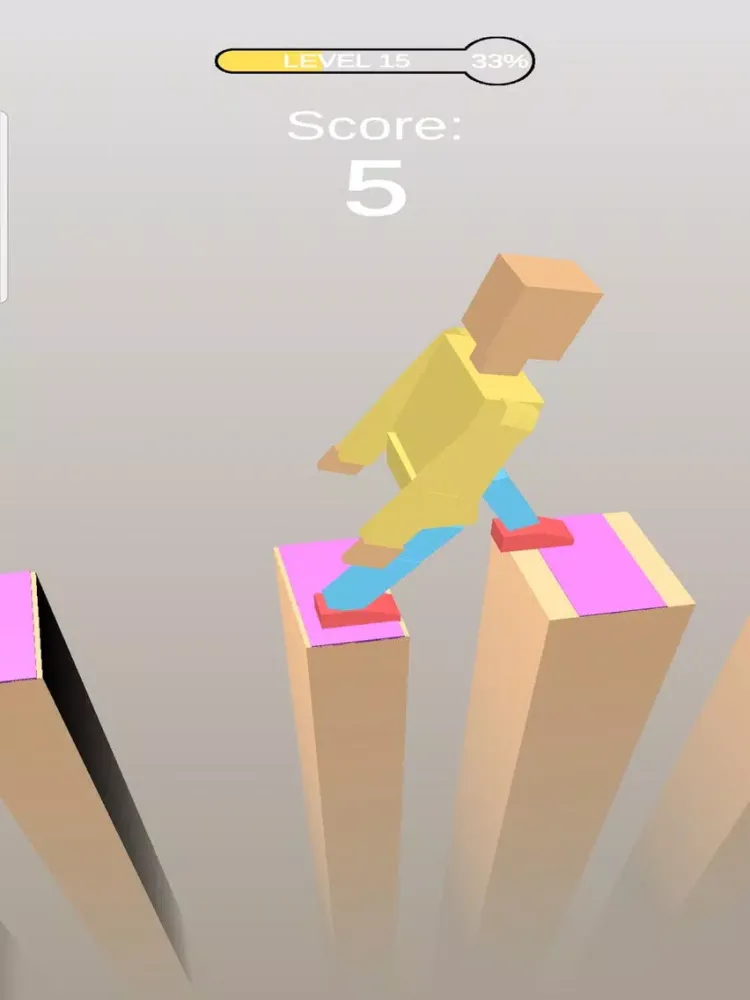 Tangkapan skrin Steps! - Do not fall iPad