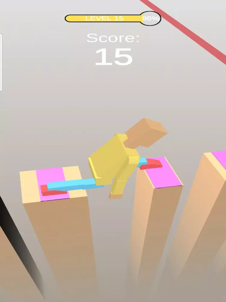 Tangkapan skrin Steps! - Do not fall iPad