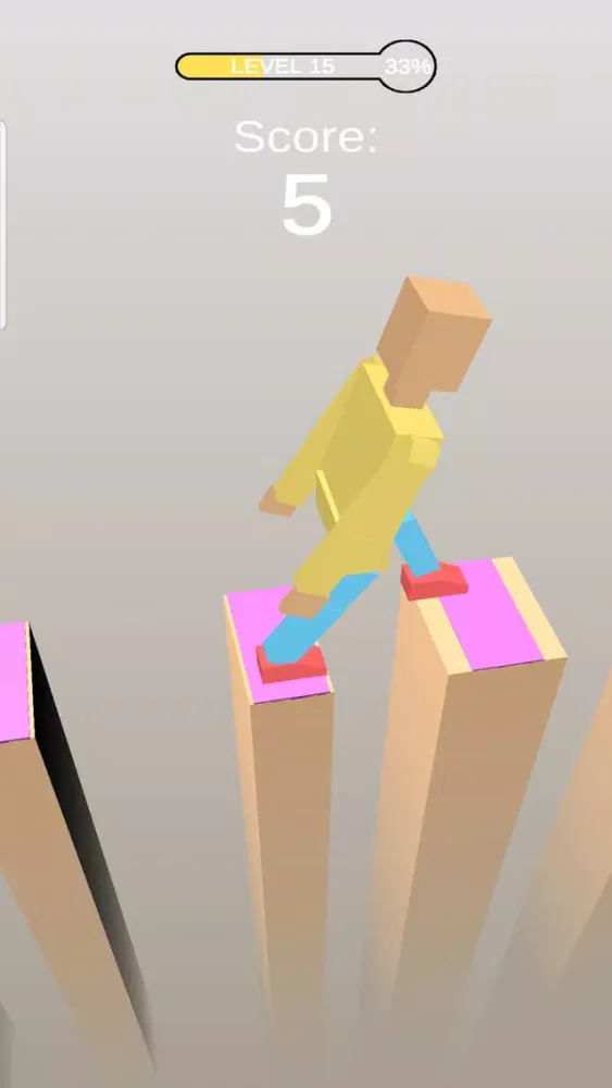 Tangkapan skrin Steps! - Do not fall