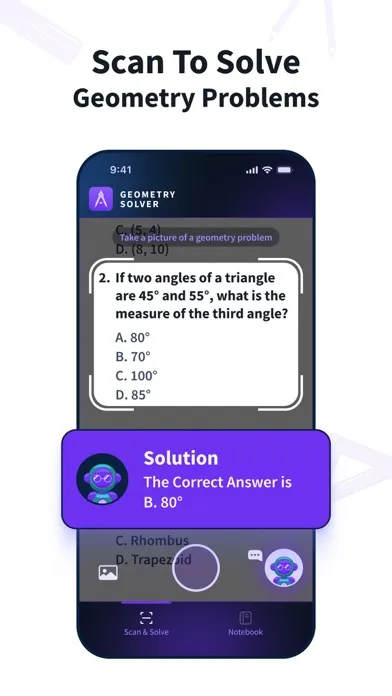 Скриншоты Geometry Solver & Calculator