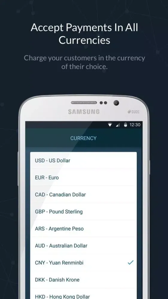 Mobile Payments for Stripe Screenshots