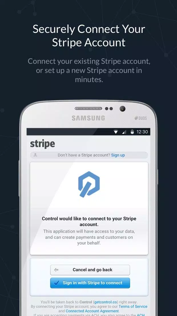 Mobile Payments for Stripeのアプリスクリーンショット3