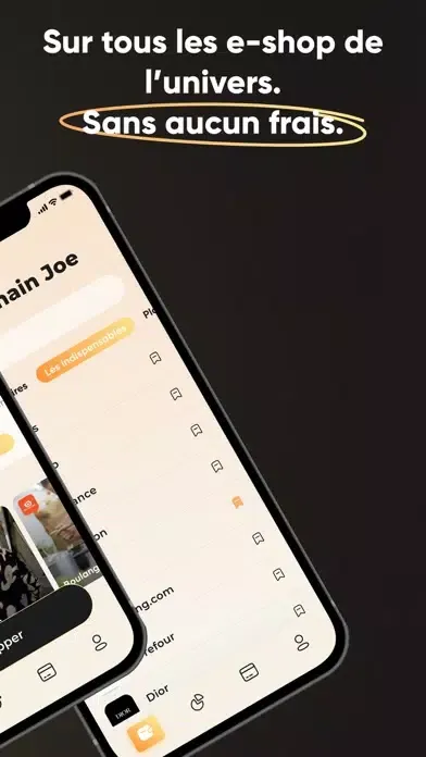 Tangkapan layar JOE | L'App du paiement en 3x