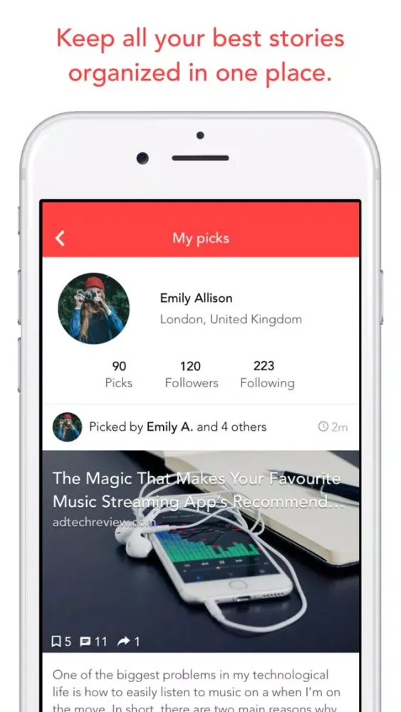 Picks - Social Bookmarking应用截图