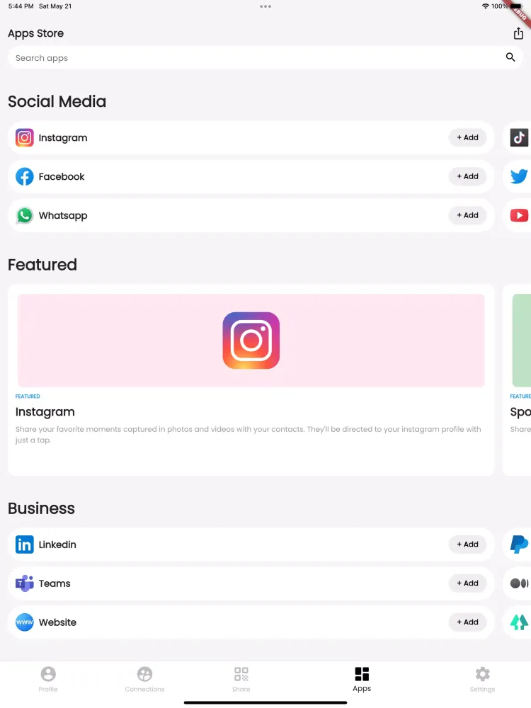 صور Tap - Digital Business Card