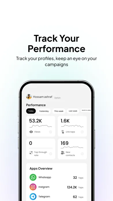Screenshot di Tap - Digital Business Card