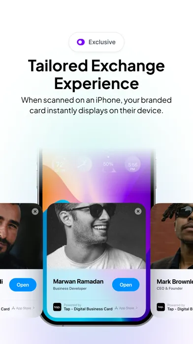 Screenshot di Tap - Digital Business Card