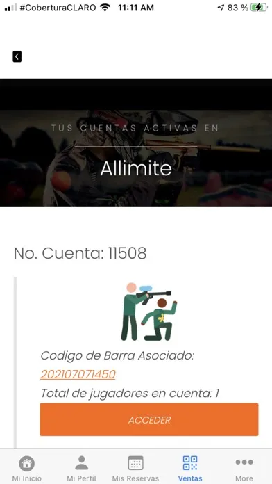 Allimite Paintball 스크린샷