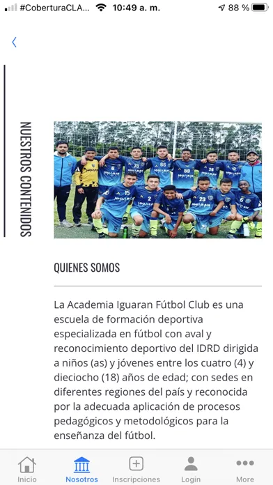 Capturas de tela do Iguaran F.C.