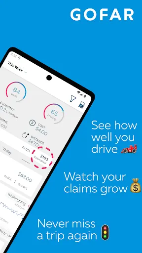 تصاویر GOFAR All-in-1 Mileage Tracker