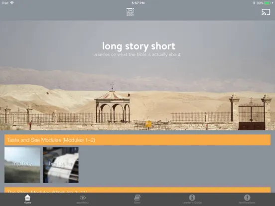 Long Story Short iPad 应用截图