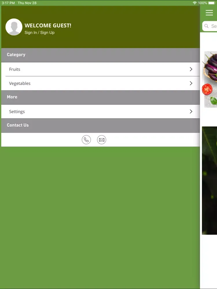 Goswami Agro iPad  Screenshots