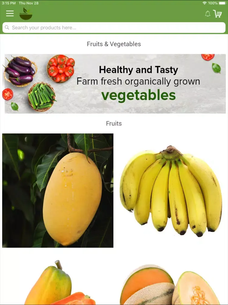 Goswami Agro iPad  Screenshots