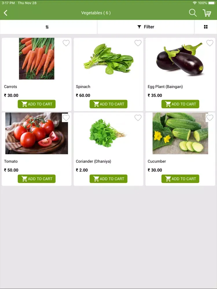 Goswami Agro iPad  Screenshots