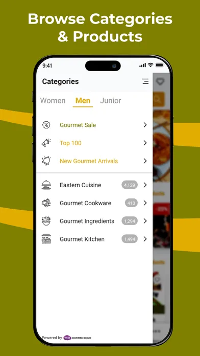 Tangkapan layar Gourmet East