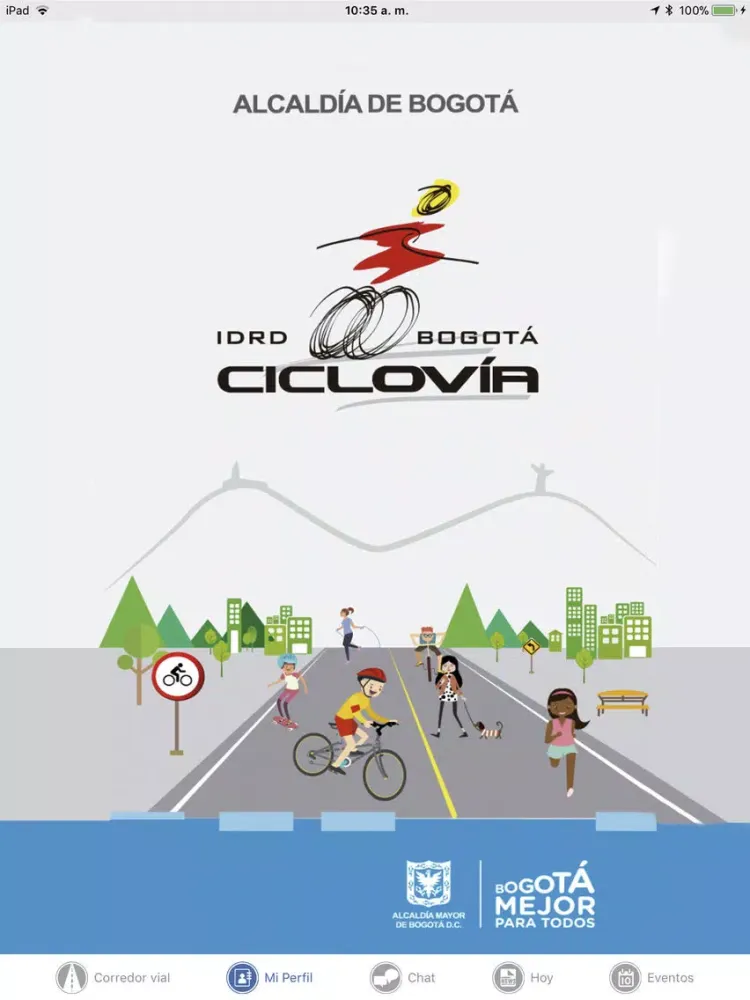 Ciclovía IDRD iPad  स्क्रीनशॉट