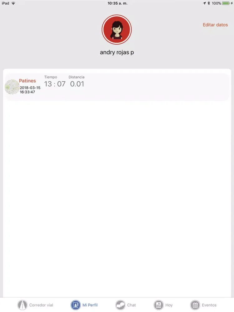 Ciclovía IDRD iPad  स्क्रीनशॉट