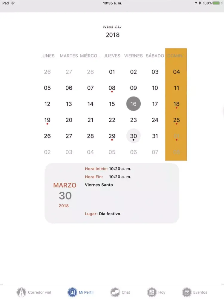 Ciclovía IDRD iPad  स्क्रीनशॉट