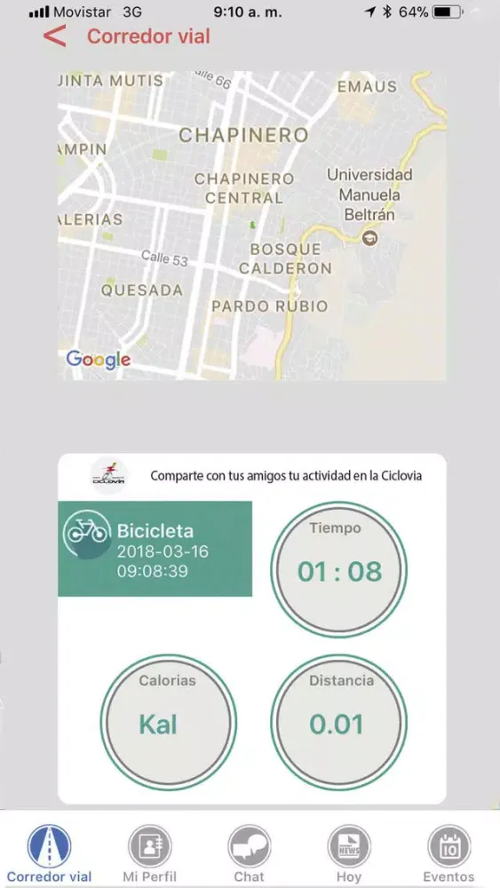 Ciclovía IDRD स्क्रीनशॉट