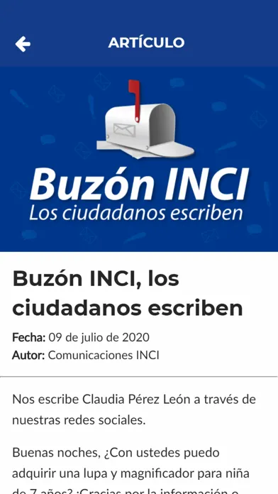 INCI Digital स्क्रीनशॉट