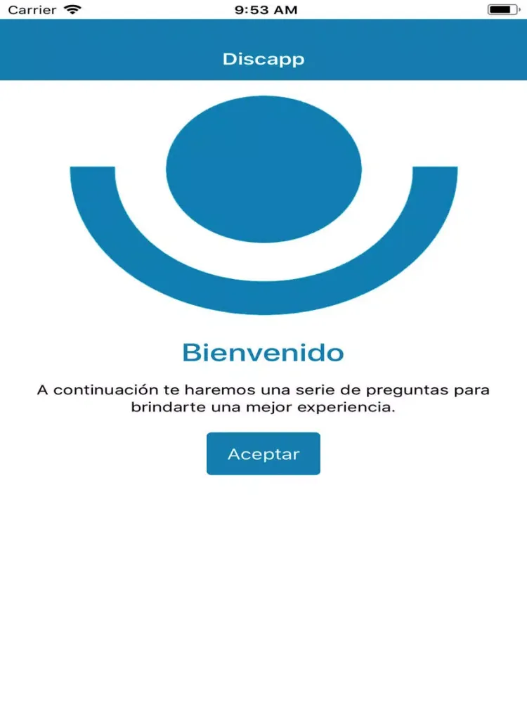 Screenshot di App DiscApp iPad 