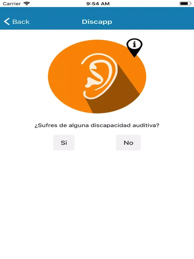 Screenshot di App DiscApp iPad 