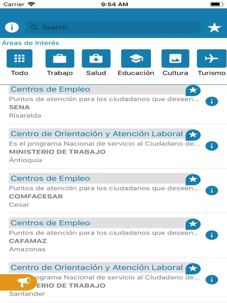 Screenshot di App DiscApp iPad 
