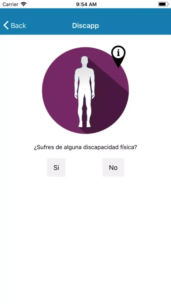 Screenshot di App DiscApp