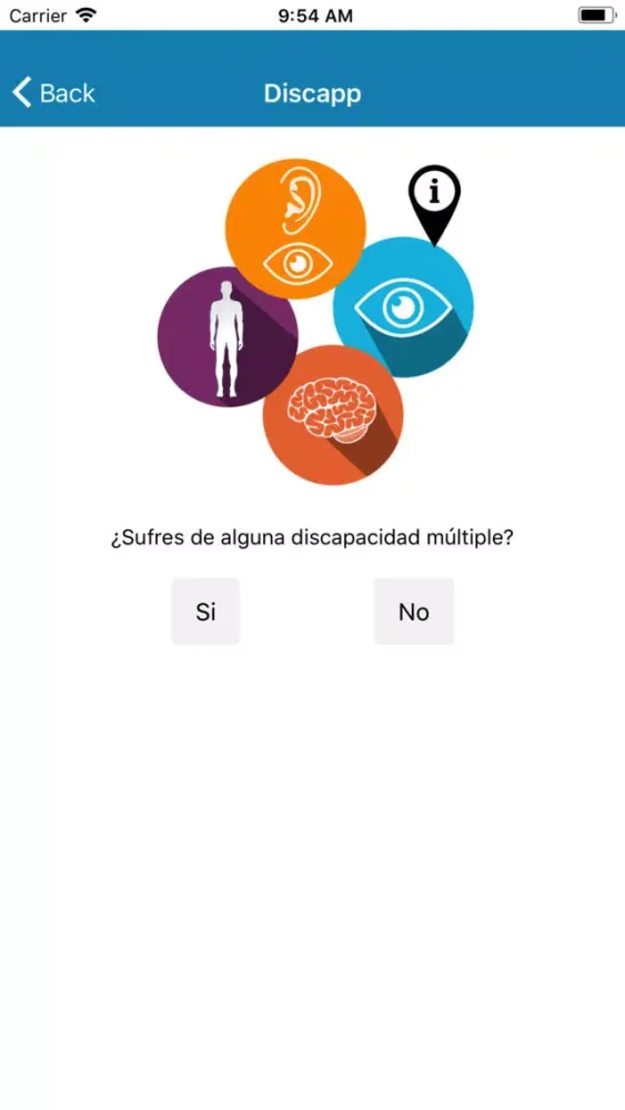 Screenshot di App DiscApp