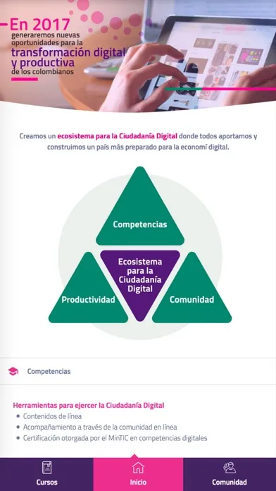 Ảnh chụp màn hình của Ciudadanía Digital