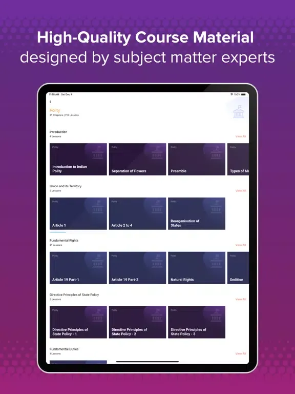BYJU’S Exam Prep iPad  Screenshots
