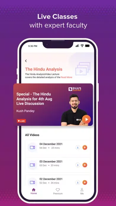 BYJU’S Exam Prep Screenshots