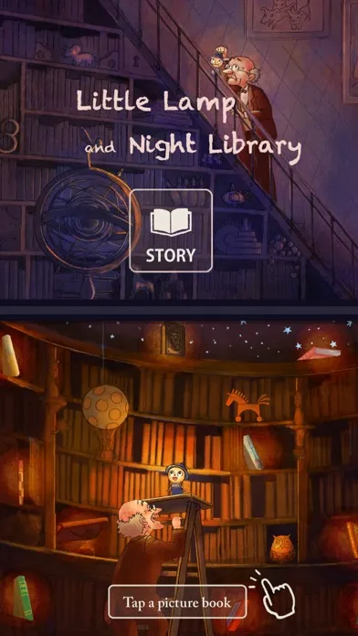 Little Lamp and Night Library应用截图