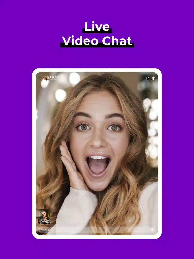 OKAY - Random Video Chat iPad  Ekran Görüntüleri