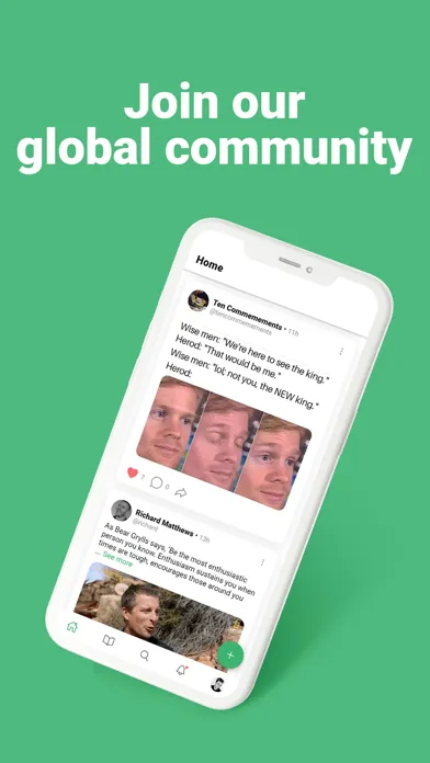 Capturas de pantalla de Grow: Christian Social App